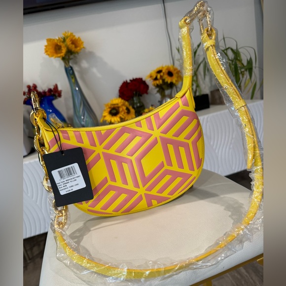 NO OFFERS ✨MCM mini crescent hobo bag ✨ - Picture 1 of 13